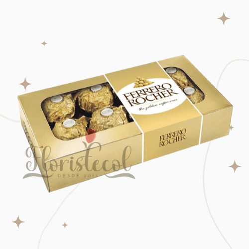 Caja de Chocolates Ferrero por 8 Unidades